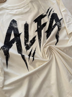 ALFA Double Oversize T-Shirt – Beyaz