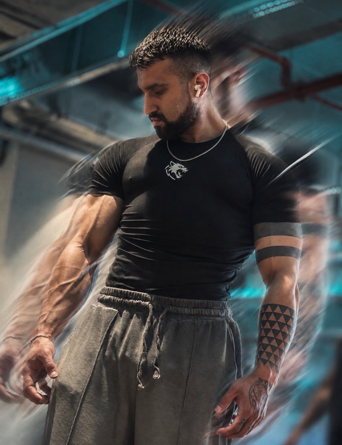ALFATHLETİC BASIC Performance Compression T-Shirt – Siyah