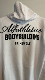 PRIMEWOLF ALFA BODYBUILDING OVERSİZE HOODIE (SİYAH-BEYAZ)