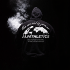 ALFATHLETICS- THE WORLD IS YOURS (Fermuarlı Oversize Hoodie)