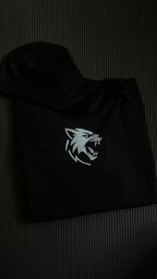 PRIMEWOLF ALFA BODYBUILDING OVERSİZE HOODIE (SİYAH-BEYAZ)