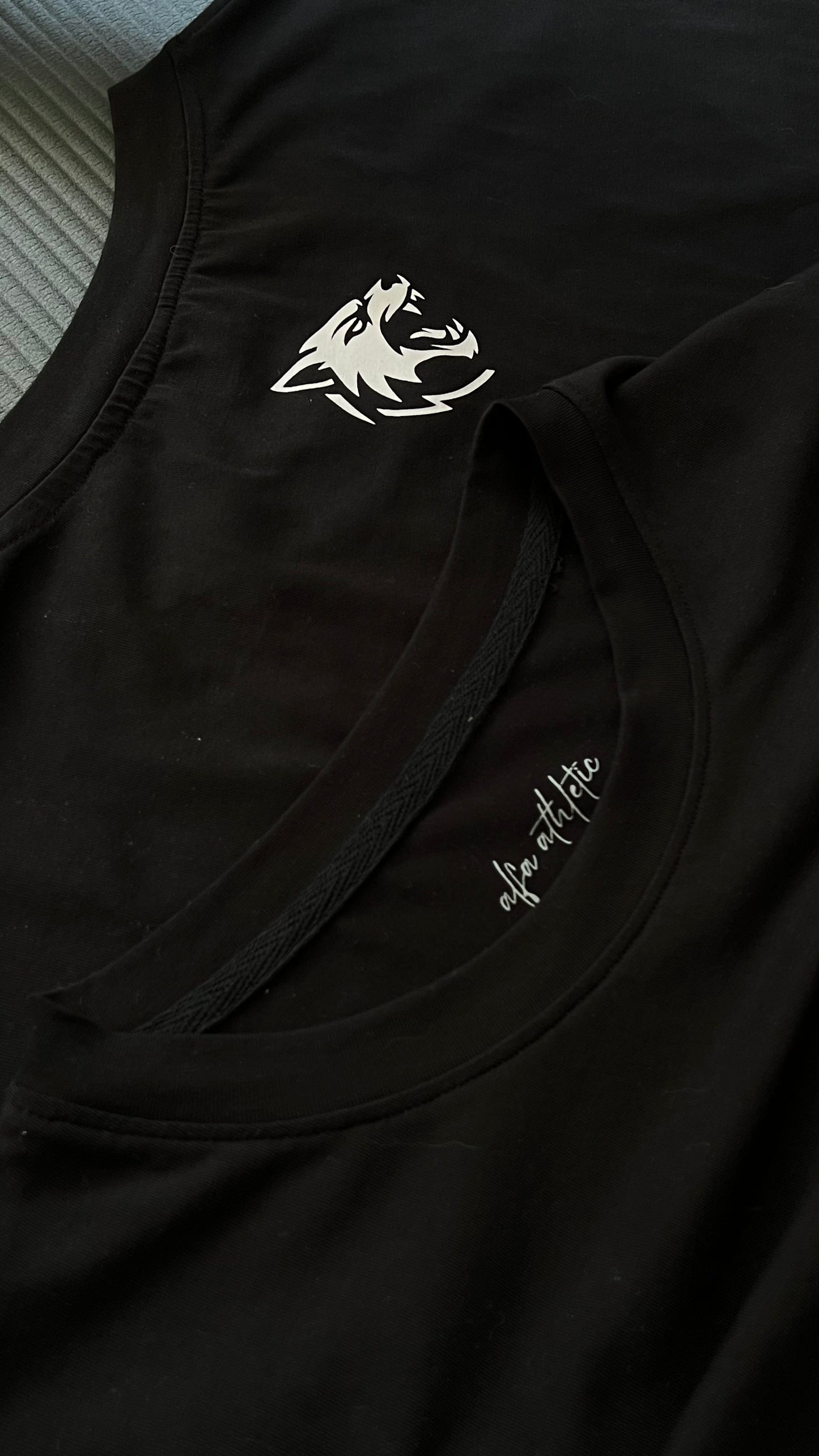 ALFA ATHLETICS – “THE WOLF IS BORN” T-SHIRT