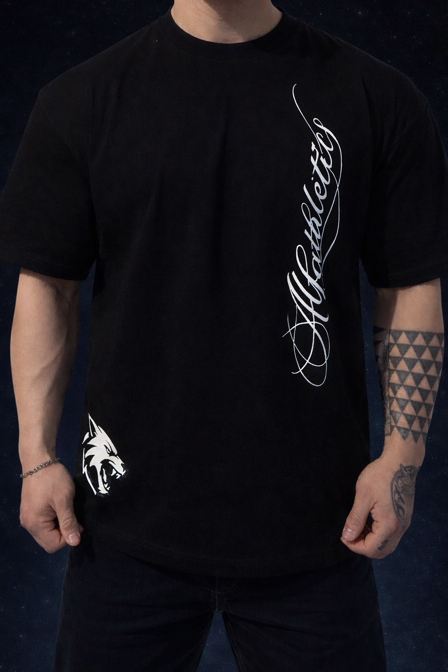ALFATHLETICS – Midnight Wolf Series T-Shirt