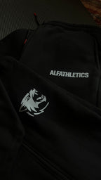 ALFATHLETICS- THE WORLD IS YOURS (Fermuarlı Oversize Hoodie)