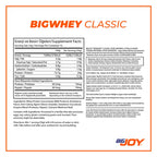 Bigjoy BIGWHEY Whey Protein Classic 2376g 72 Servis