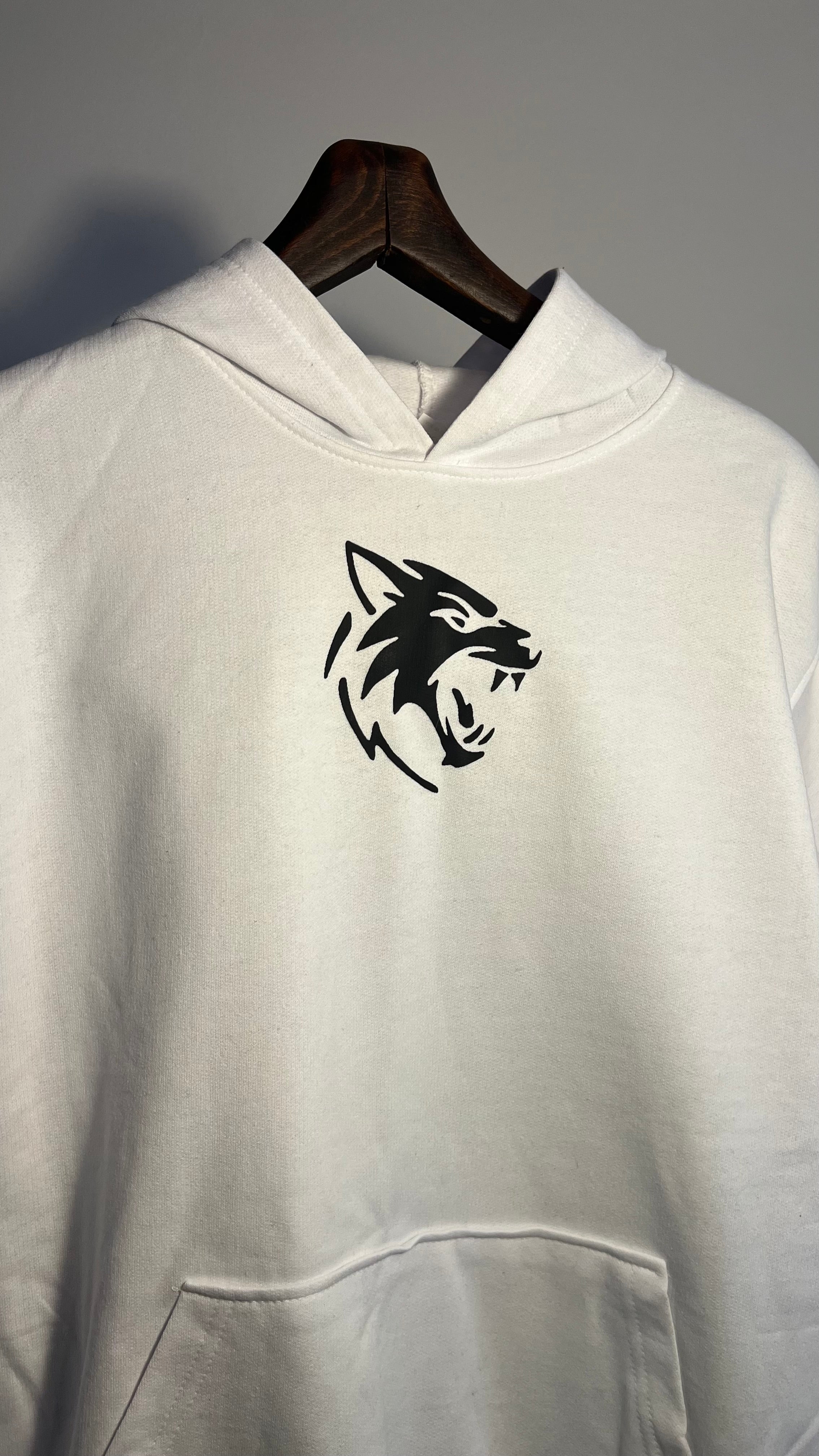 PRIMEWOLF ALFA BODYBUILDING OVERSİZE HOODIE (SİYAH-BEYAZ)