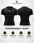 ALFATHLETİC BASIC Performance Compression T-Shirt – Siyah