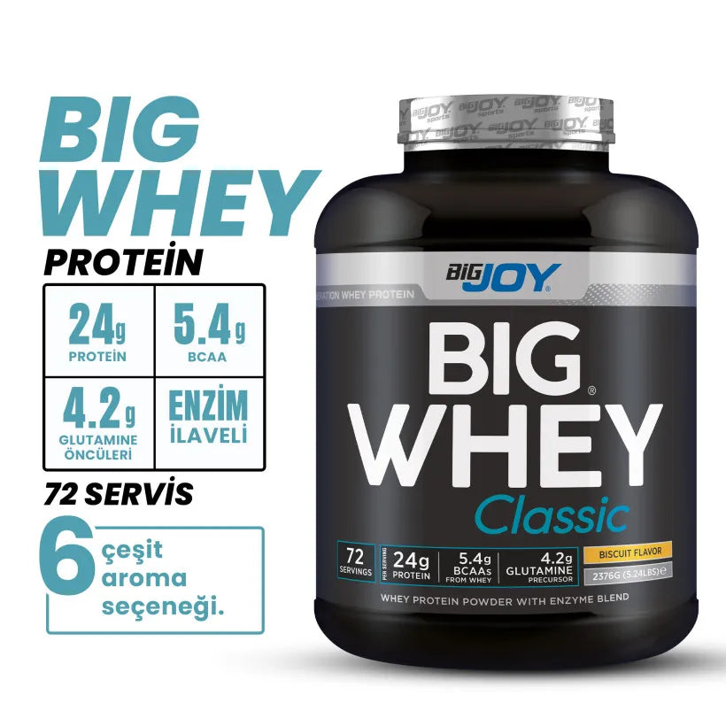 Bigjoy BIGWHEY Whey Protein Classic 2376g 72 Servis