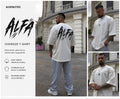 ALFA Double Oversize T-Shirt – Beyaz