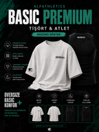 ALFATHLETICS Atlet + Oversize Tişört Kombini