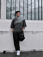ALFATHLETICS Premium Baggy Eşofman Altı | Siyah, Kahve & Beyaz