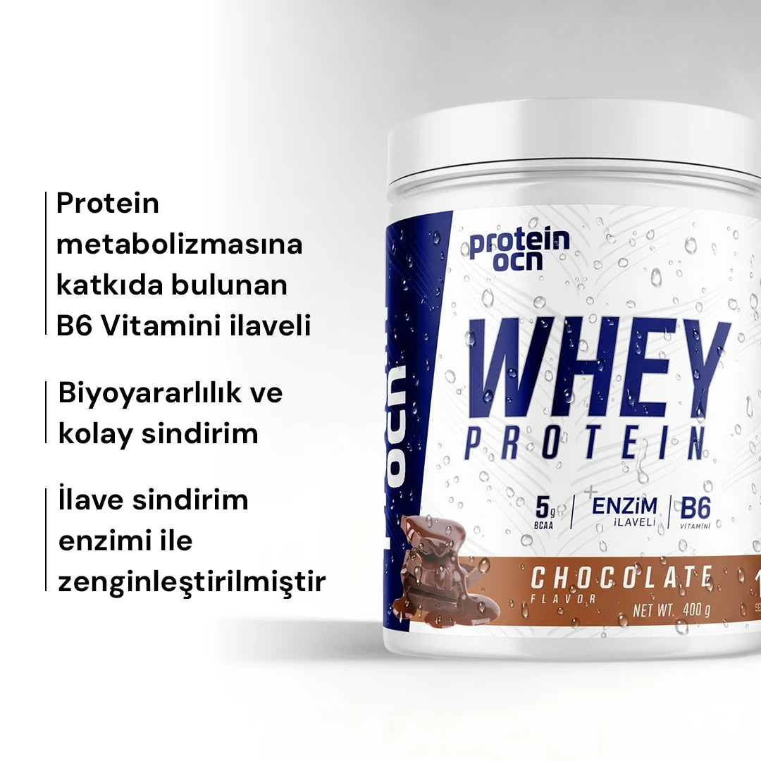 WHEY PROTEIN
EN ÇOK TERCİH EDİLEN PROTEİN TAKVİYESİ (400gr 16 Servis)