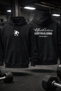 PRIMEWOLF ALFA BODYBUILDING OVERSİZE HOODIE (SİYAH-BEYAZ)