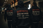 ALFATHLETICS Oversize Hoodie – Built Not Given
(Wolfpack Limited Edition)