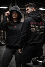 ALFATHLETICS Oversize Hoodie – Built Not Given
(Wolfpack Limited Edition)